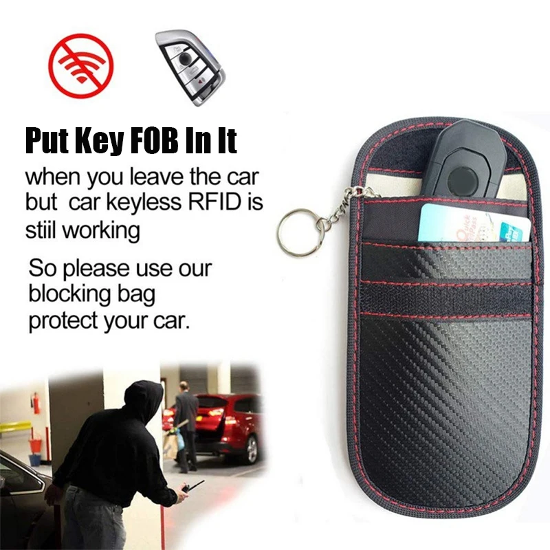 Автомобильная сумка для блокировки сигнала rfid - Фотография_4