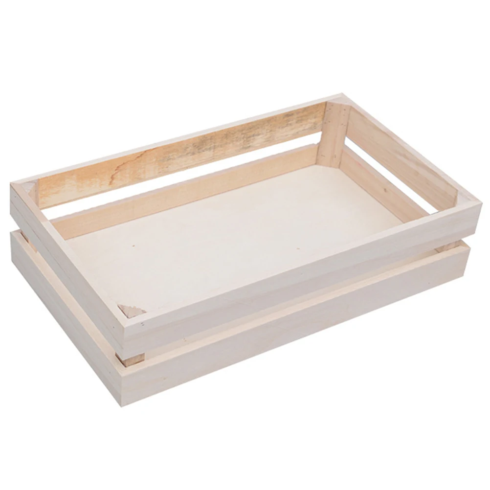 Деревянная корзина для хранения - Фотография_6