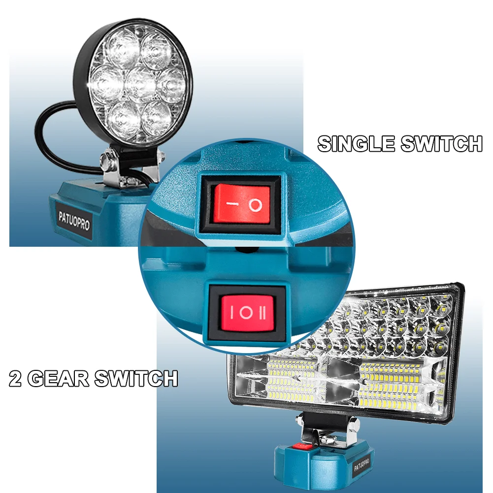 Беспроводной светодиодный рабочий фонарь - Фотография_6