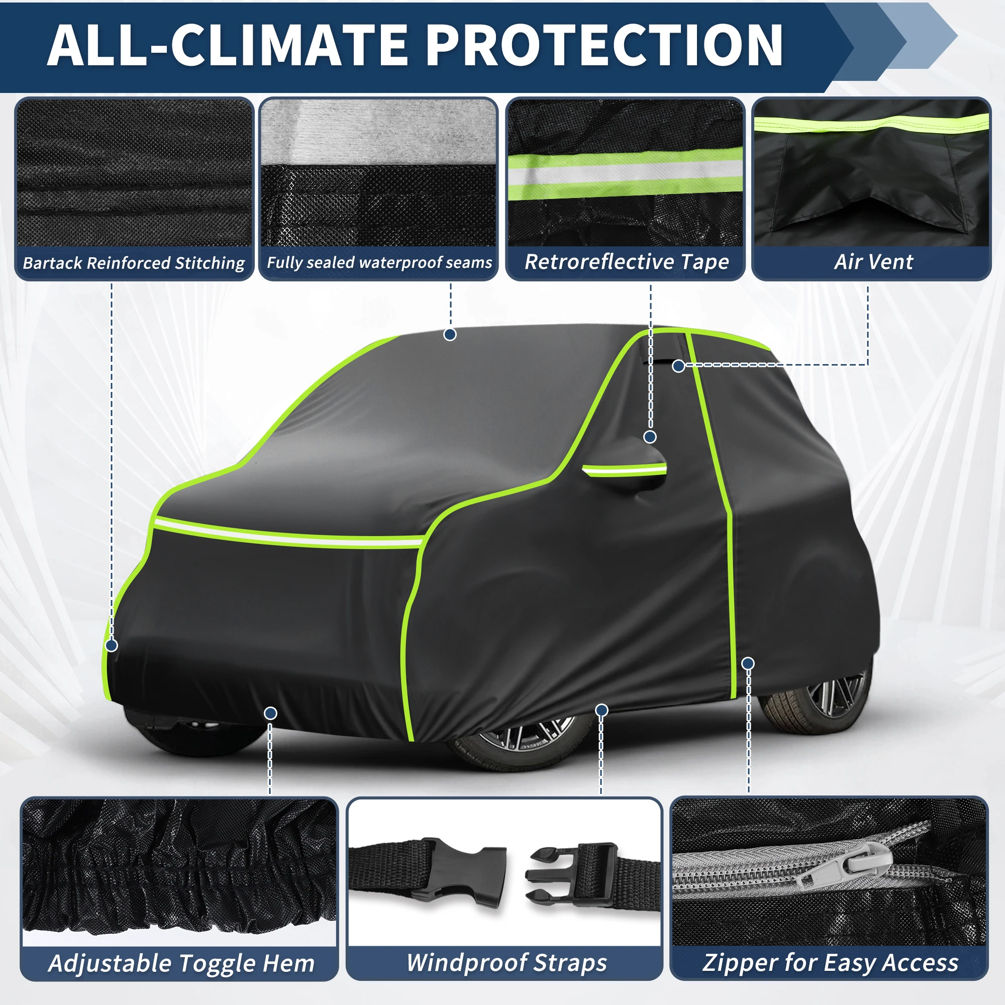 Автомобильный чехол uxcell - Фотография_2