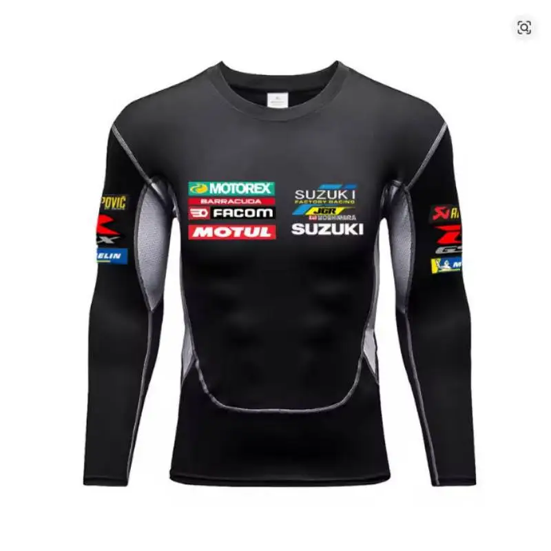 Мужская узкая футболка suzuki - Фотография_5