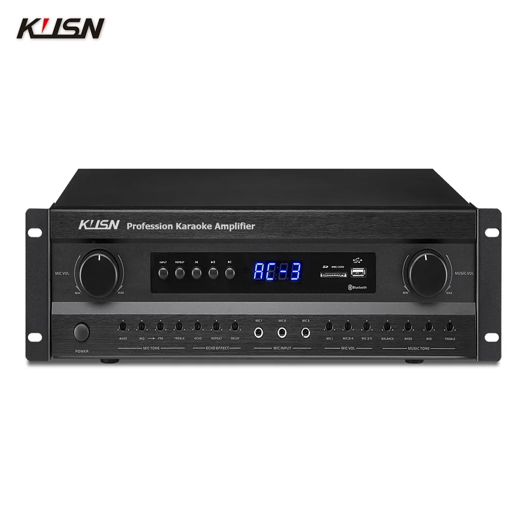 Профессиональный цифровой усилитель мощности для караоке - Фотография_2