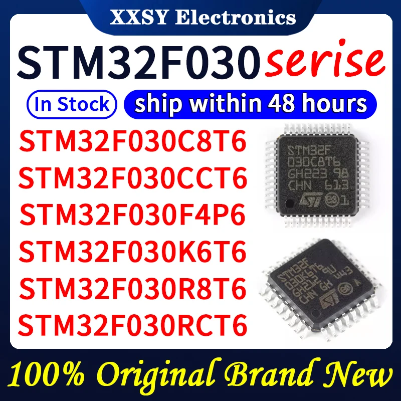 Stm32f030c8t6 stm32f030cct6 stm32f030f4p6