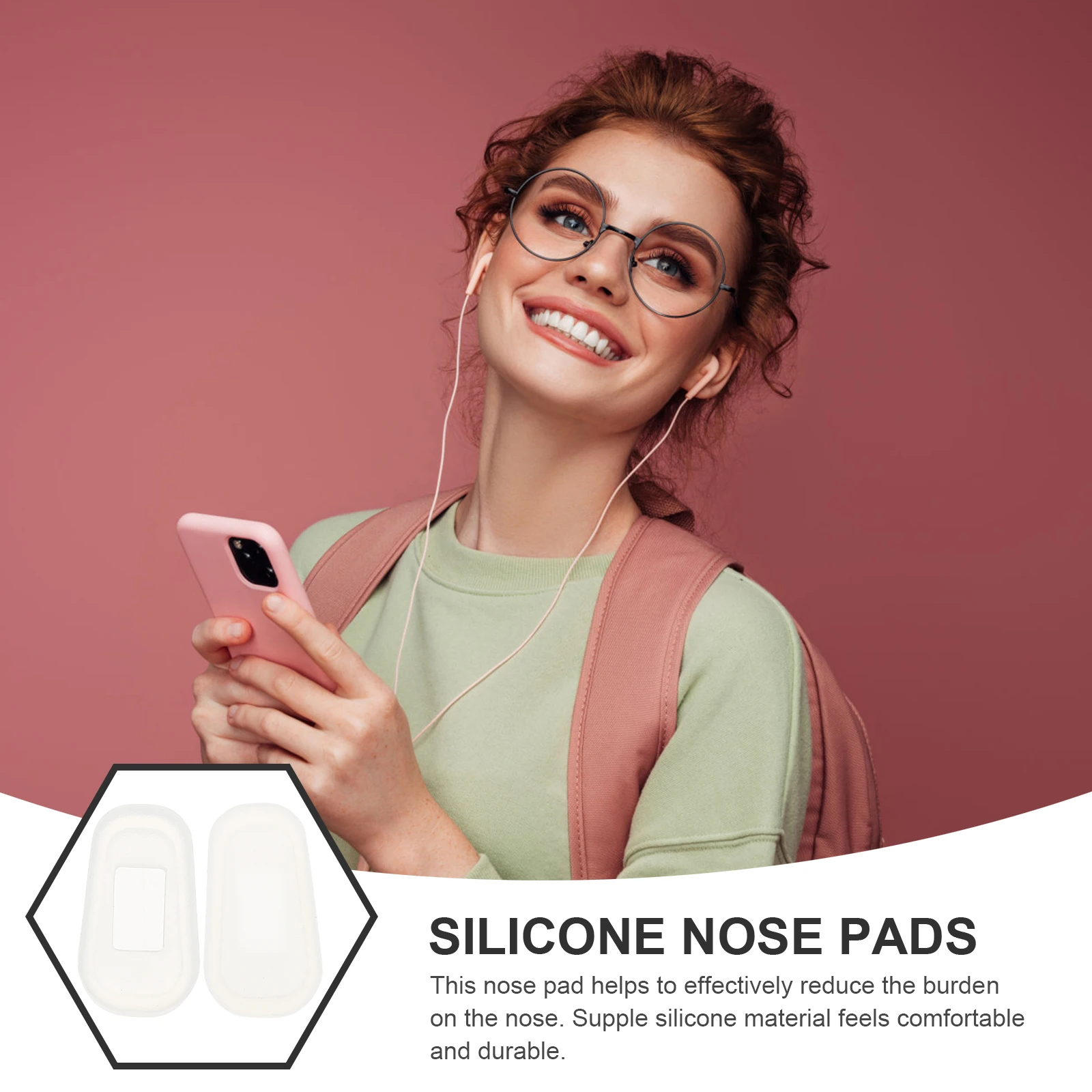 12 пар подушечек для носа для очков