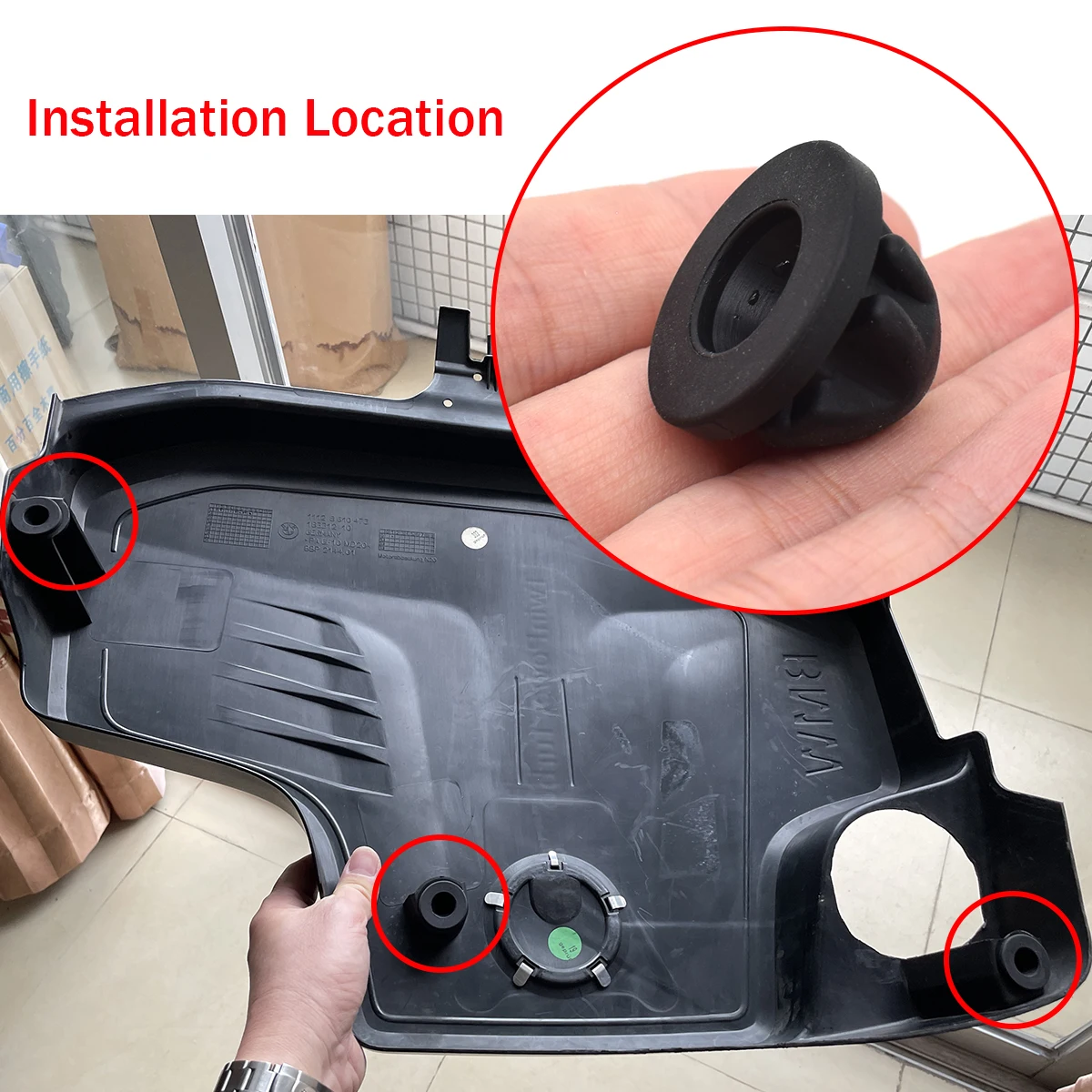 Резиновое крепление на крышку двигателя - Фотография_5