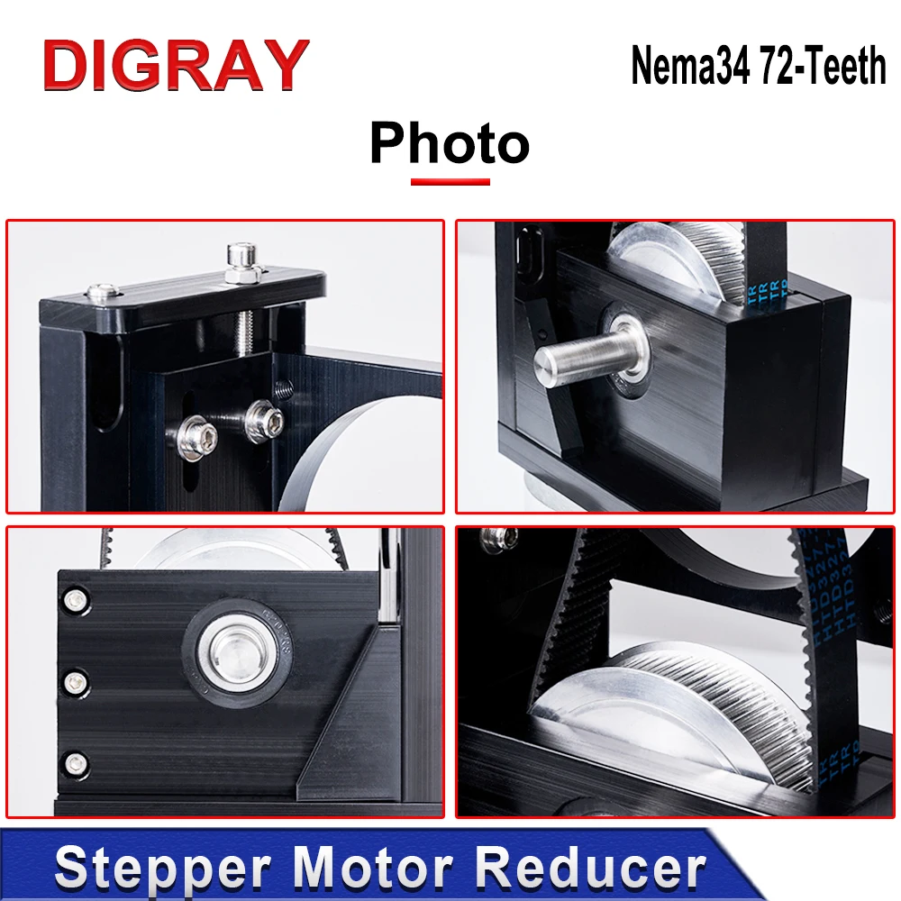 Редуктор шагового двигателя digray nema34 - Фотография_5