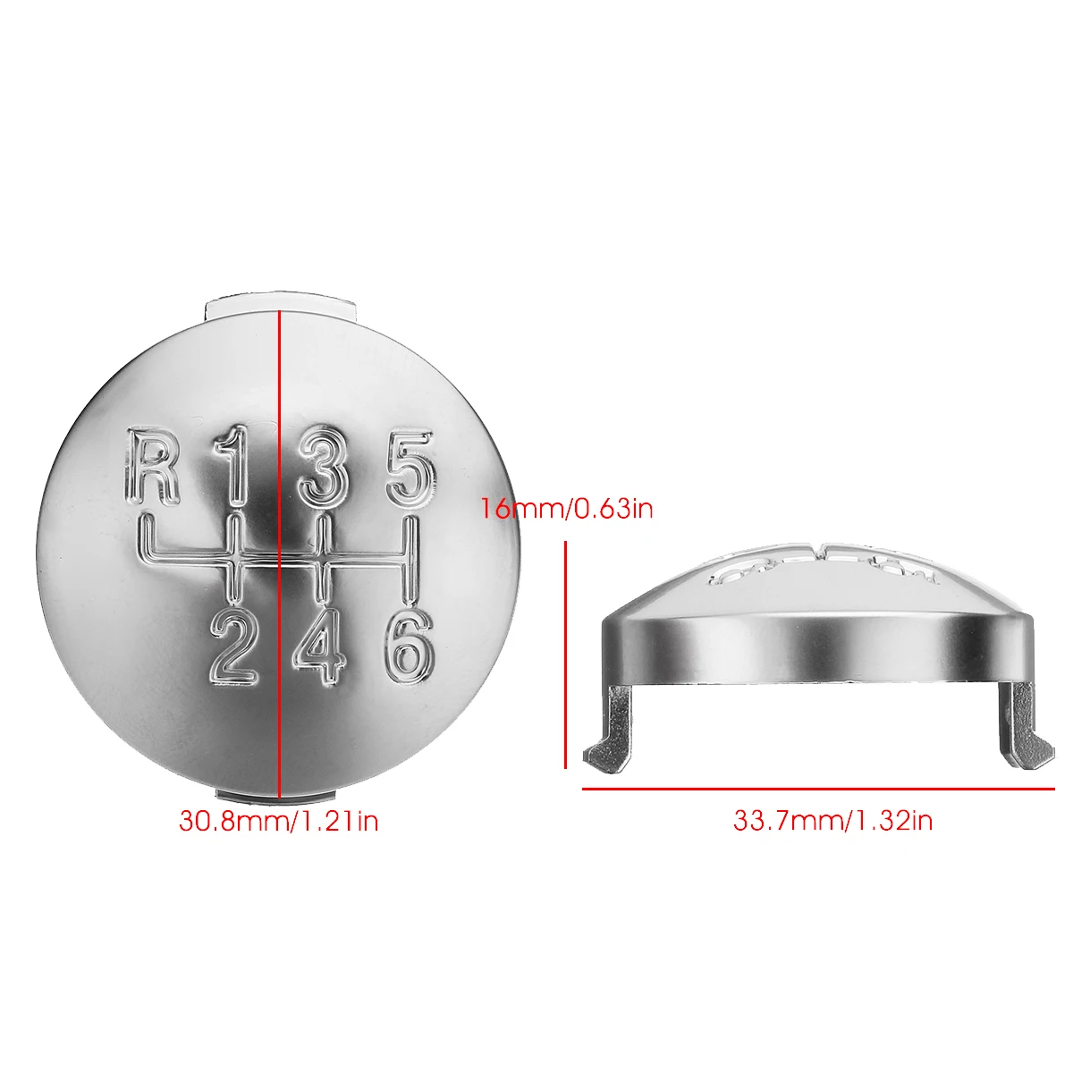 Матовая крышка для рычага переключения передач - Фотография_3