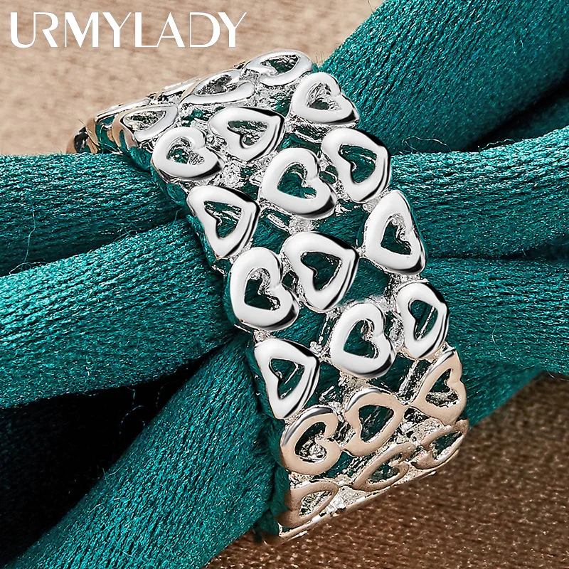 Urmylady полое сердце из стерлингового - Фотография_4