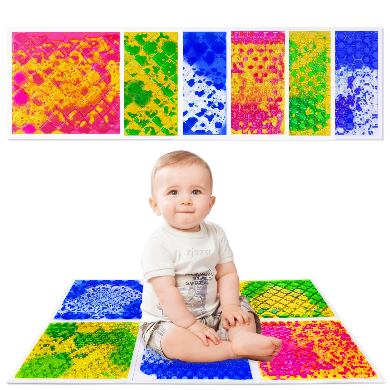 Детский сенсорный игровой коврик - Фотография_2