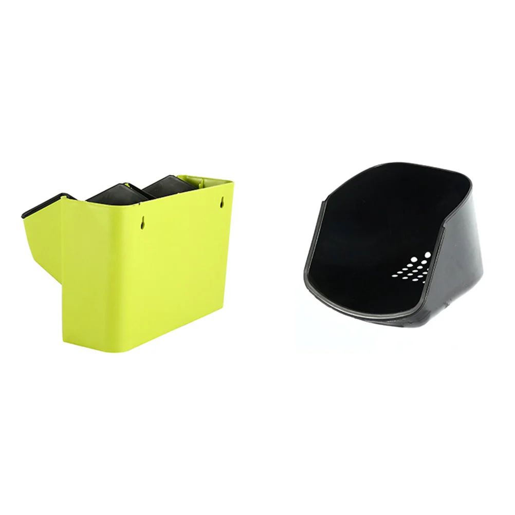 Светло-зеленый настенный горшок с дренажными отверстиями