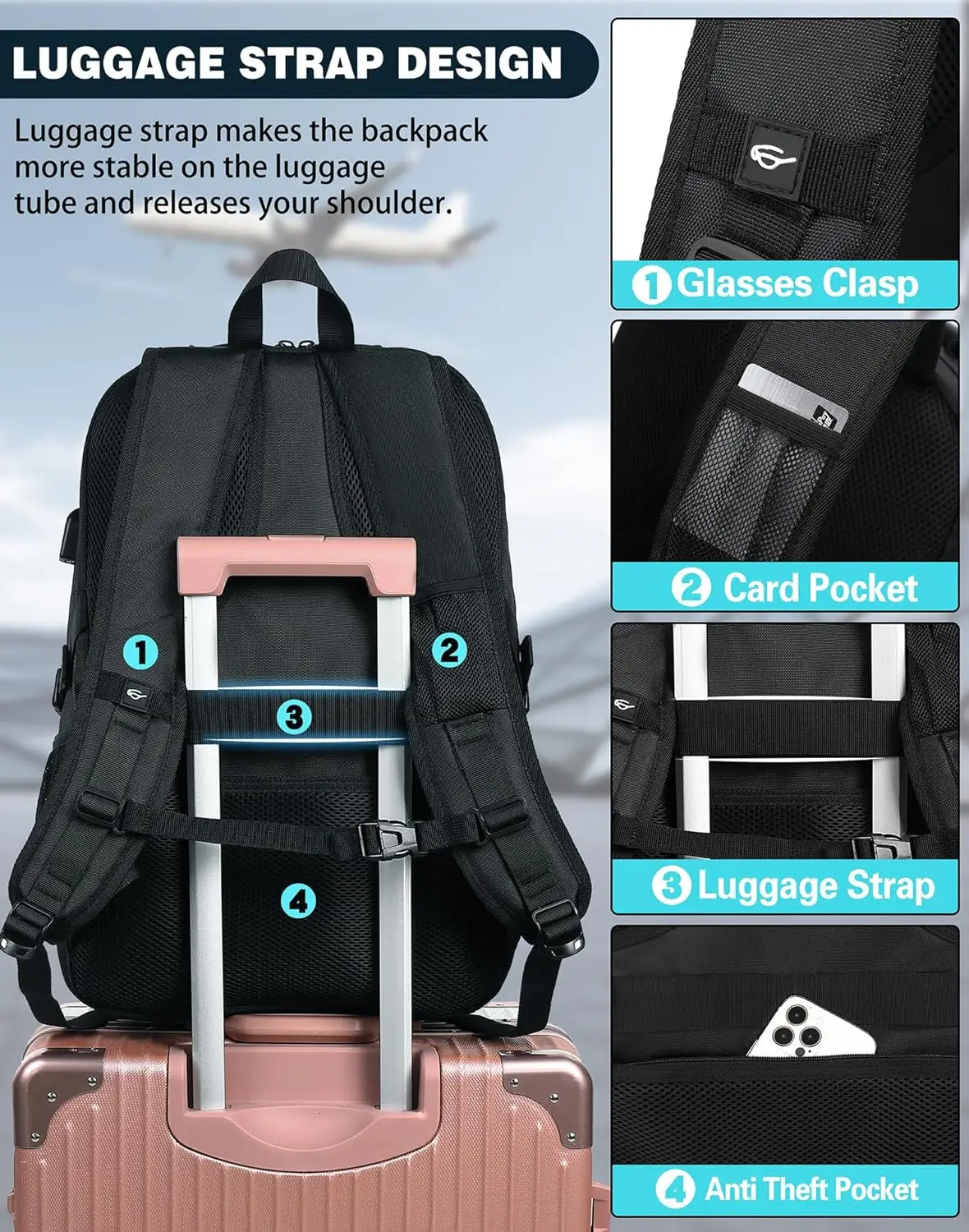 Дорожный рюкзак proetrade - Фотография_6