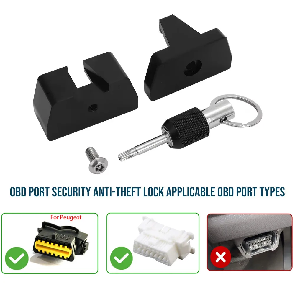 Obd port security anti-theft lock - Фотография_2
