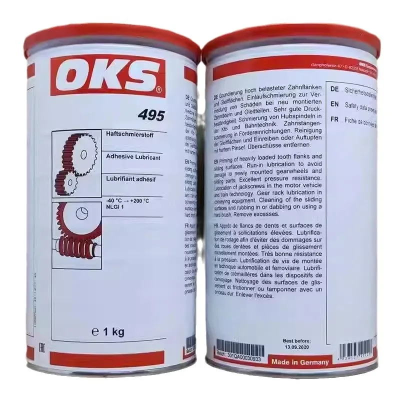 Немецкая смазка oks с открытой передачей 435