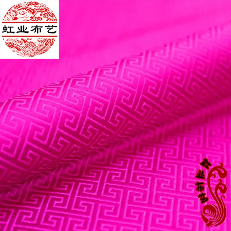 Имитация шелковой парчовой ткани - Фотография_4