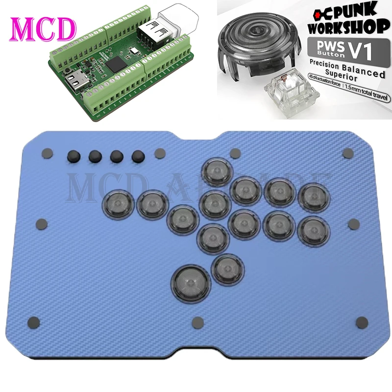 Punk workshop mini hitbox socd - Фотография_3