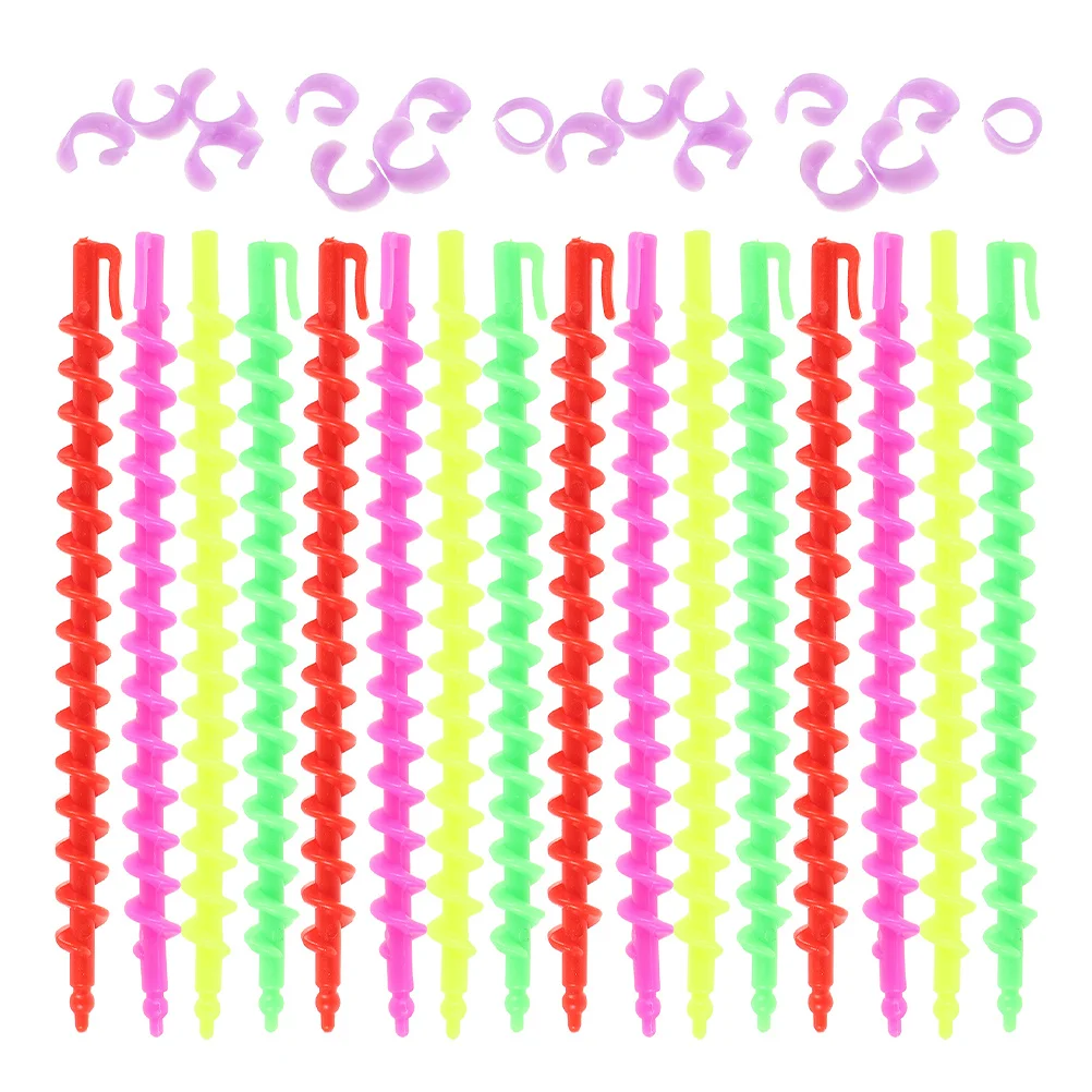 Спиральные стержни для завивки волос для натуральных кудрей - Фотография_6