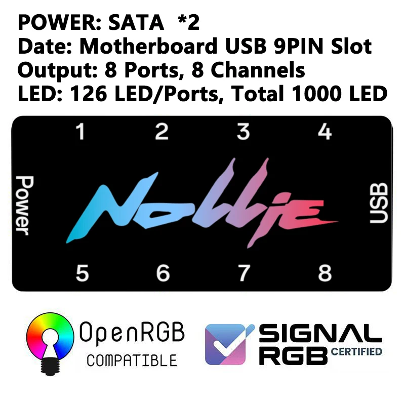 Nollie signalrgb openrgb универсальный - Фотография_5