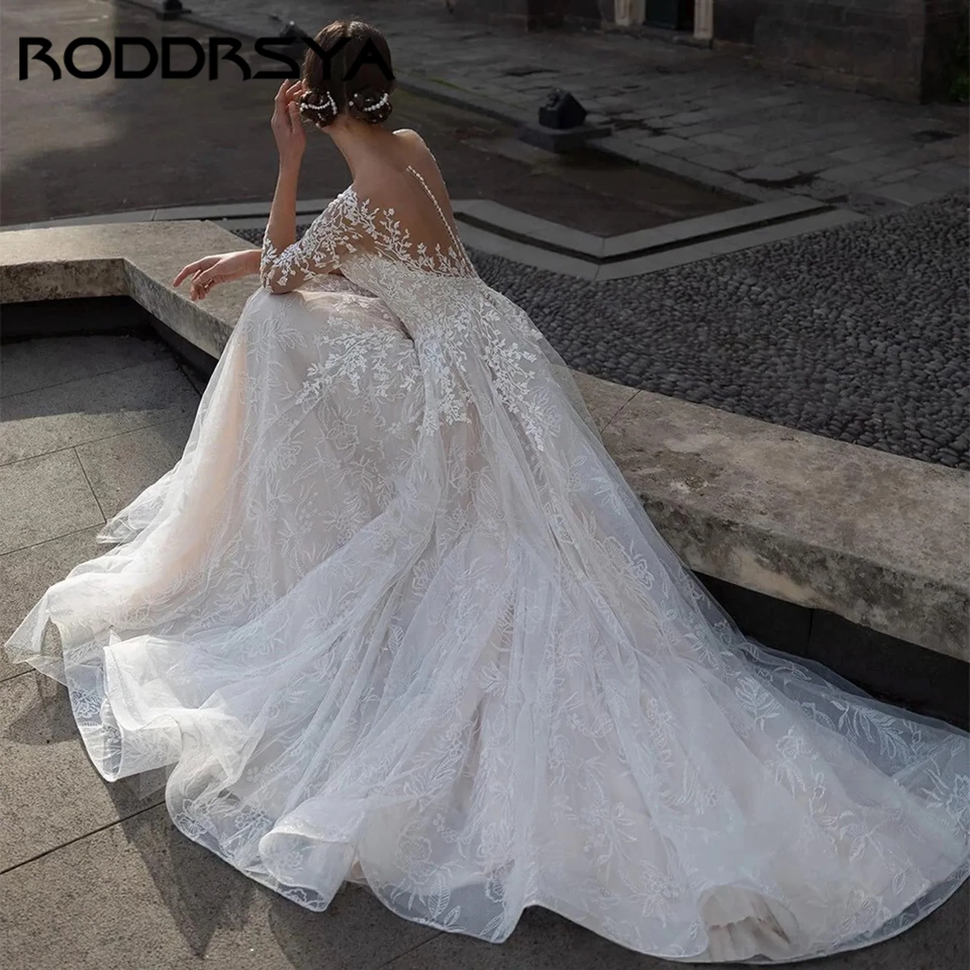 Roddrsya свадебное платье в стиле бохо 2022 - Фотография_2