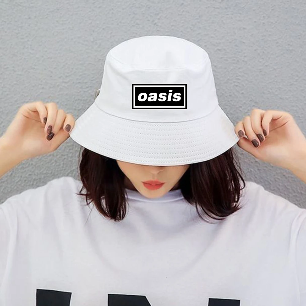 Рыбацкая шляпа с принтом oasis - Фотография_2