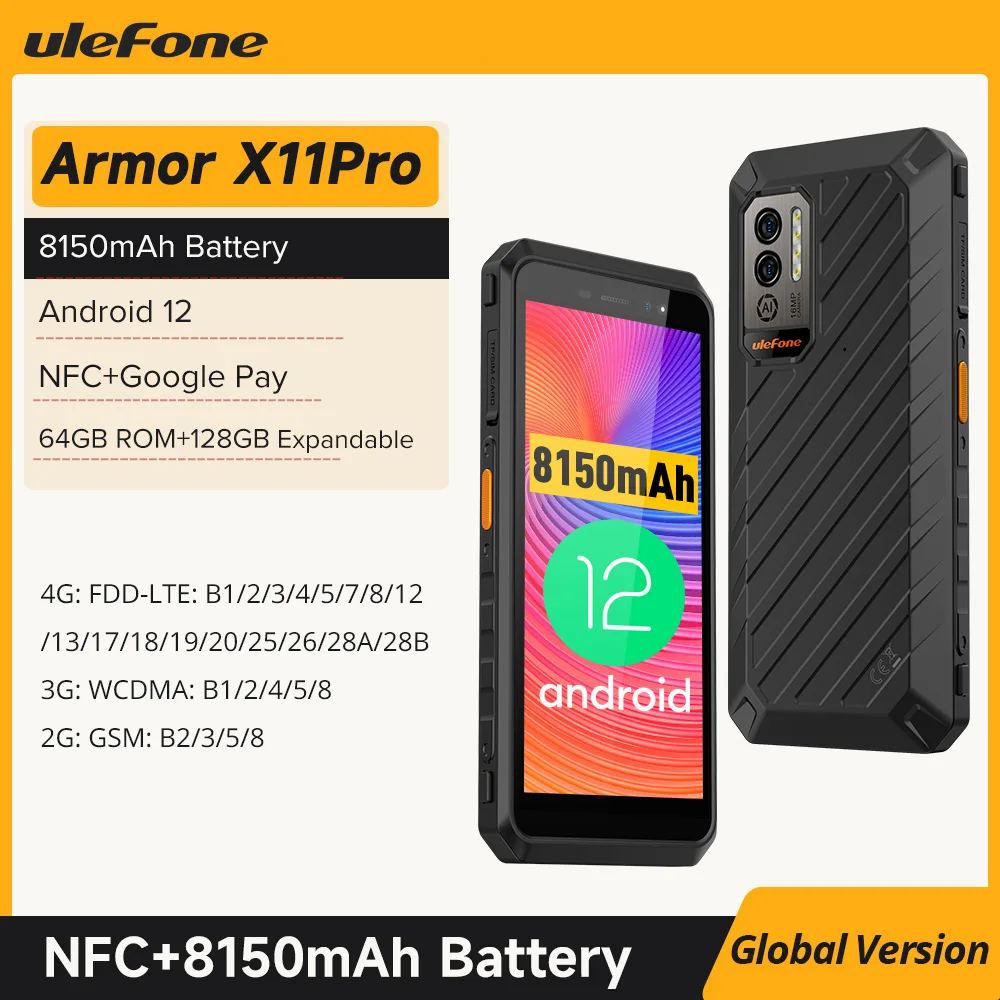 Ulefone power armor x11 pro защищенный