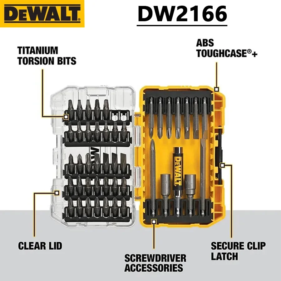 Dewalt dw2166 набор отверток из 45 предметов - Фотография_3