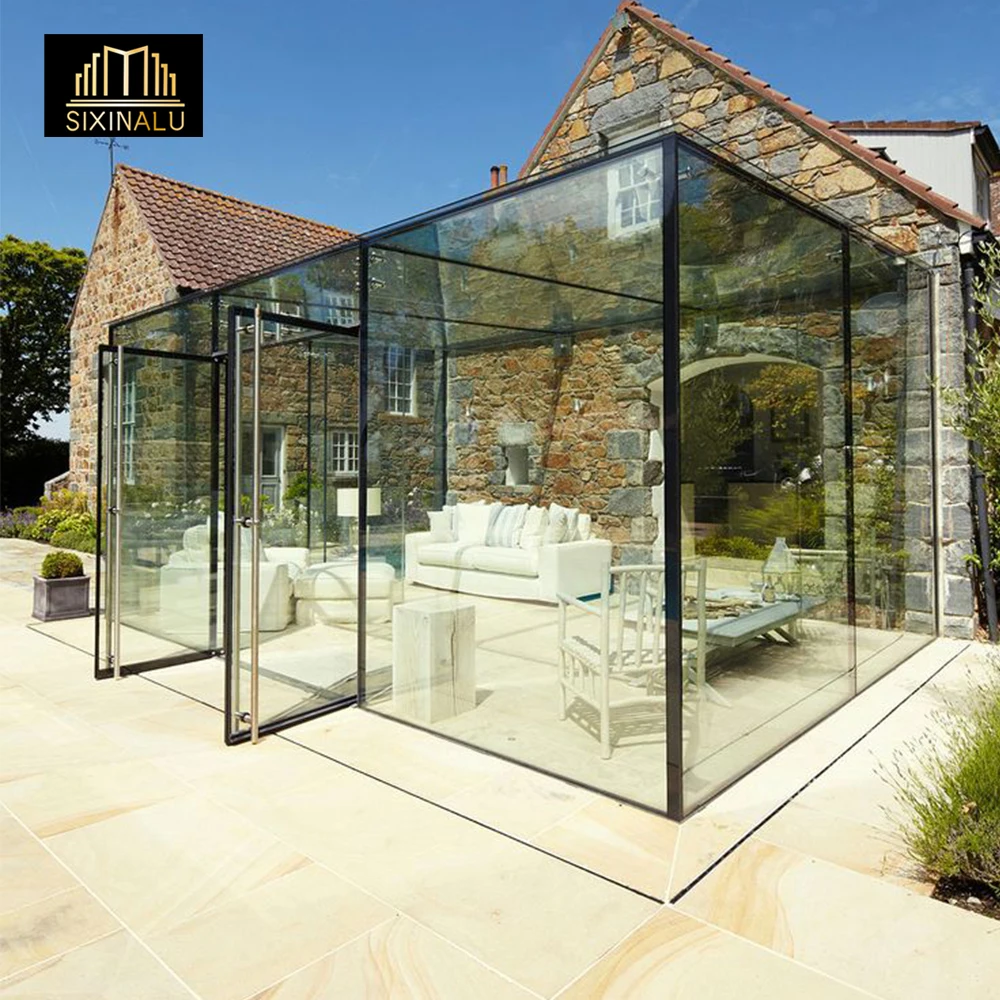 Раздвижная дверь sixinalu для солнечной комнаты с двойной глазурью