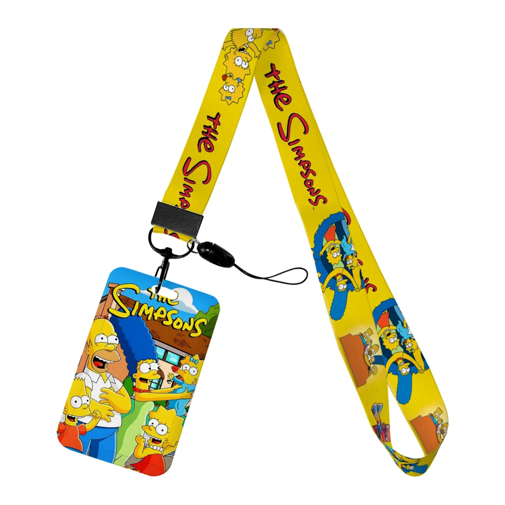 Cartoon the simpson anime lanyard - Фотография_4