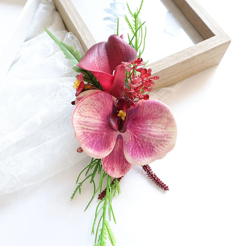 25021, розово-красный богемный - Фотография_5