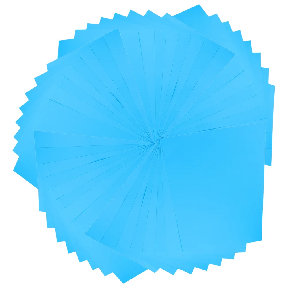 50 листов цветной бумаги для карточек - Фотография_2