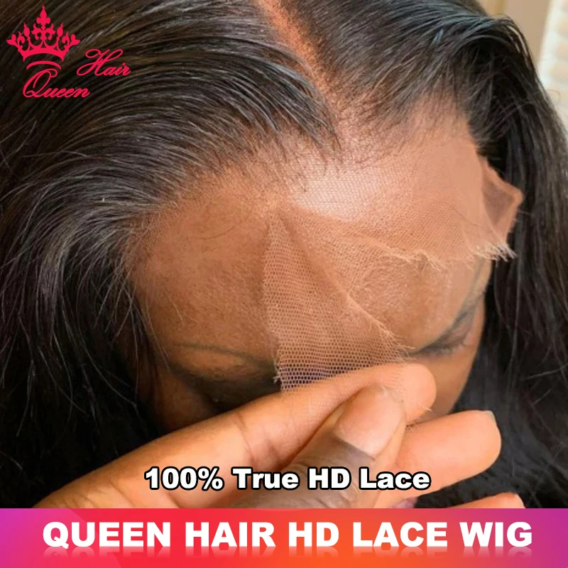 Queen hair real hd lace wig raw