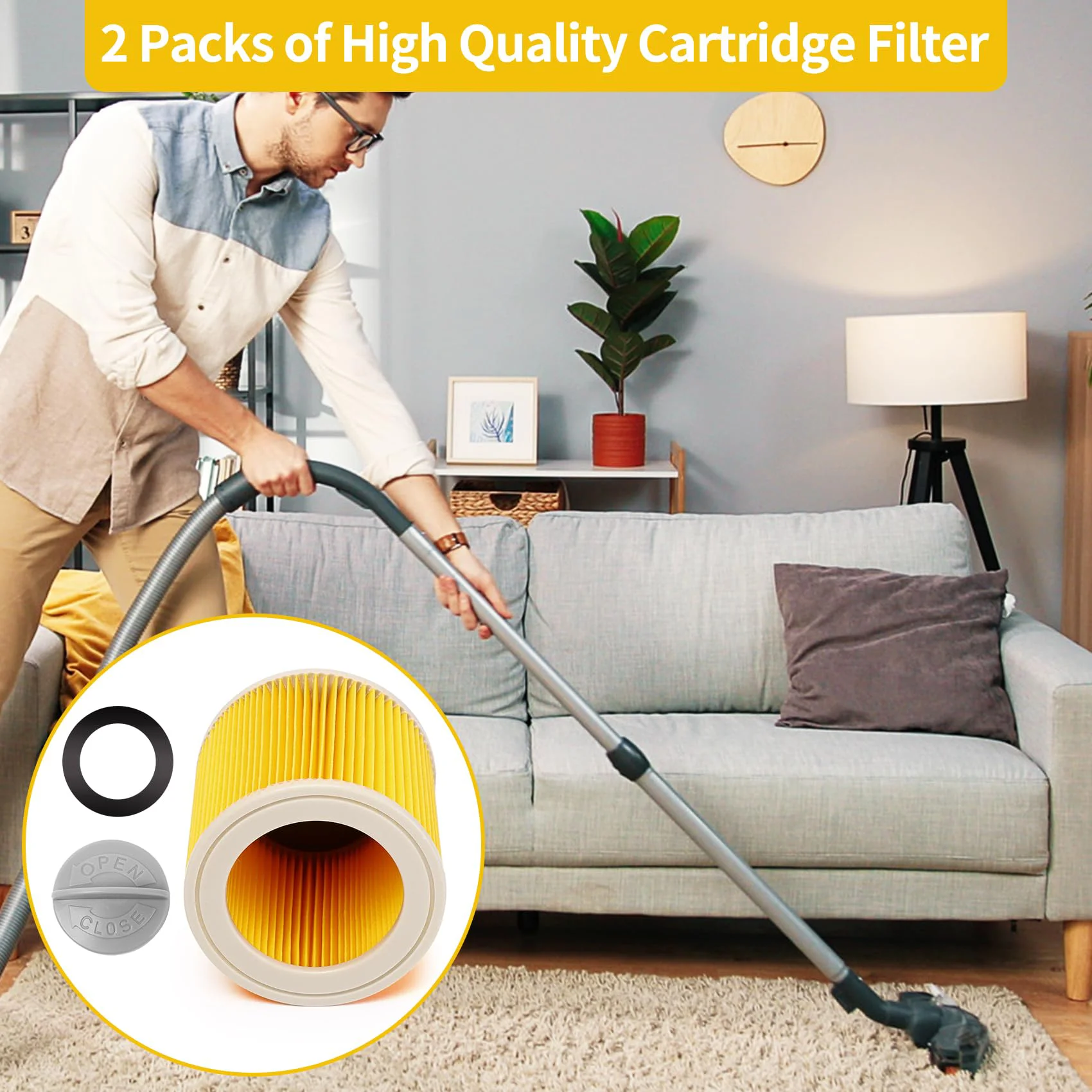 Hepa-фильтр для пылесосов karcher - Фотография_2
