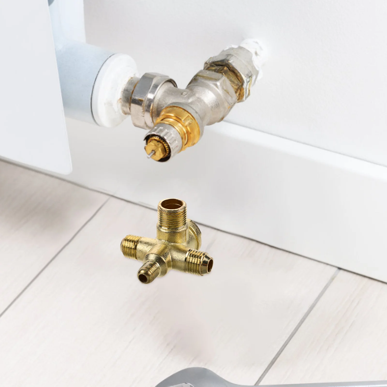 Двухтрубный обратный клапан для воздушного компрессора