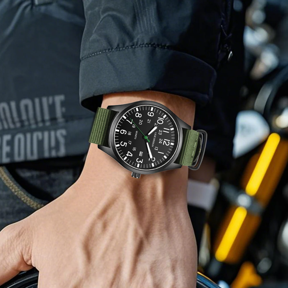 Lige лучший бренд класса люкс мужские - Фотография_5