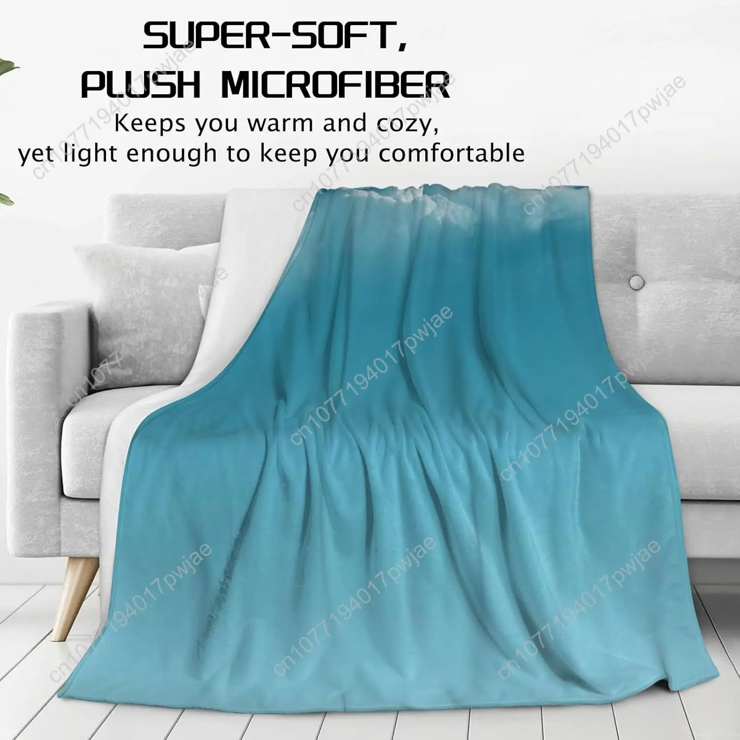 Милое одеяло с изображением русалки - Фотография_6