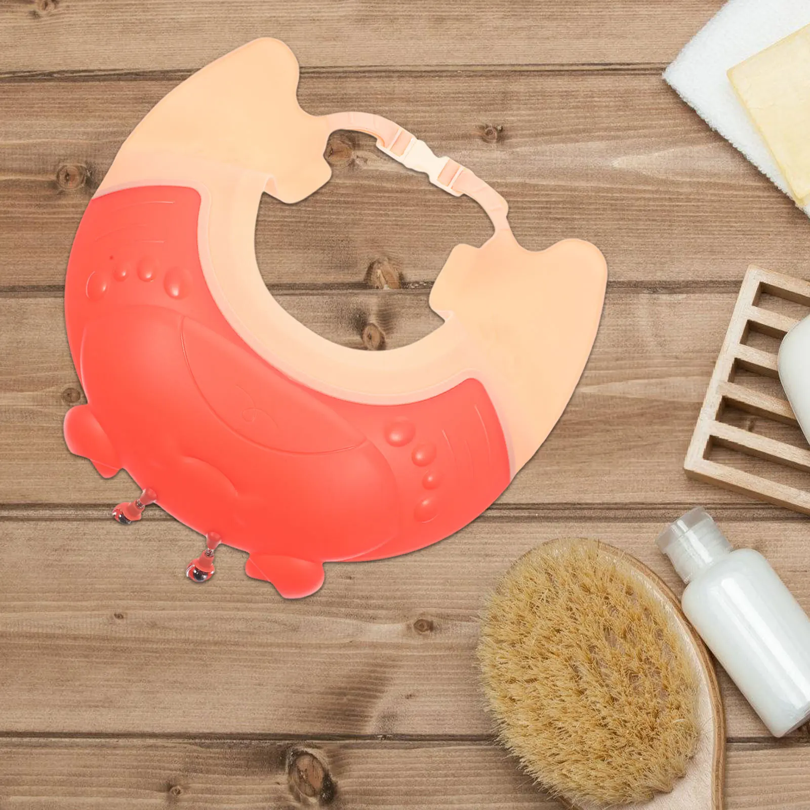 Водонепроницаемая детская шапочка для ванны - Фотография_2