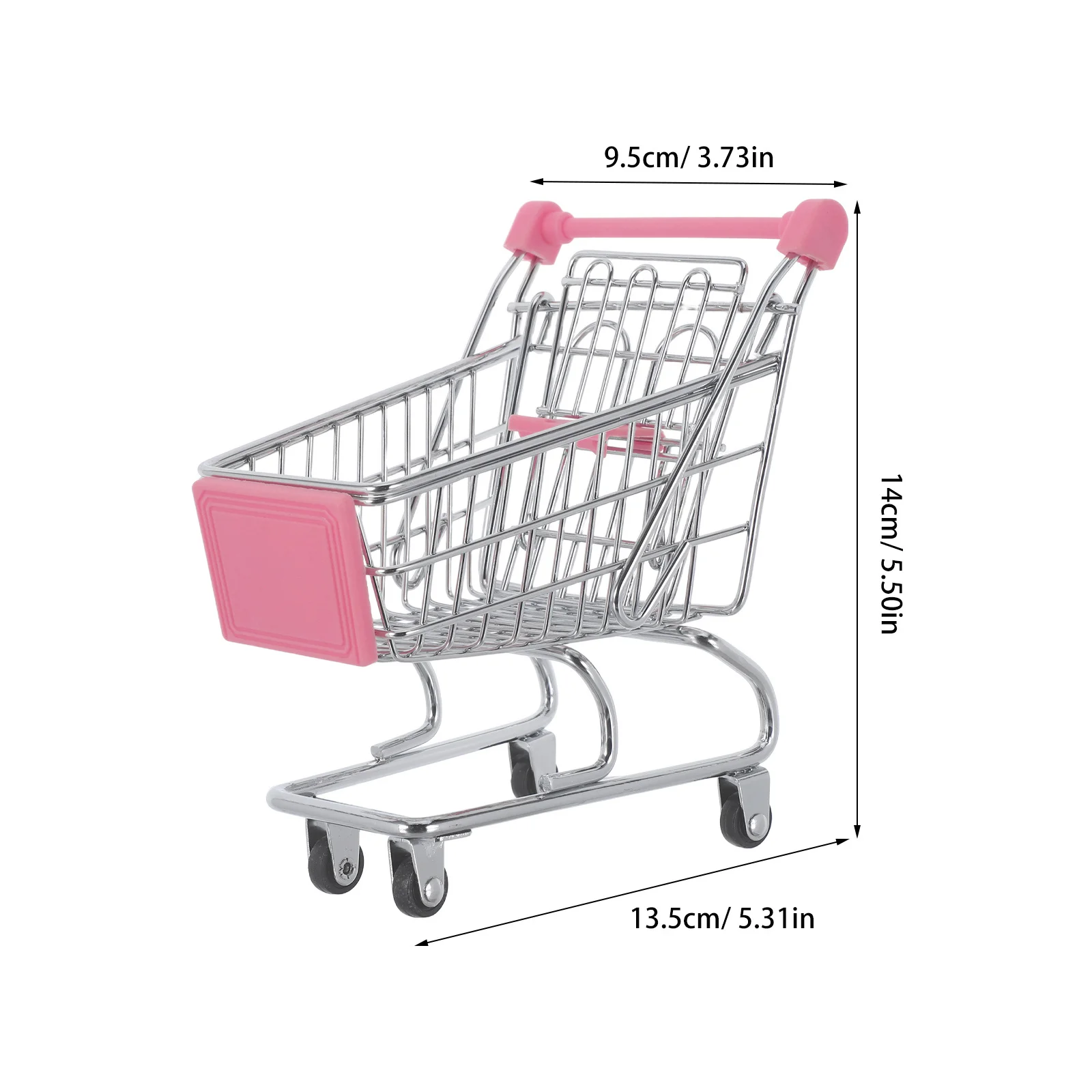 Металлическая мини-тележка для покупок - Фотография_2