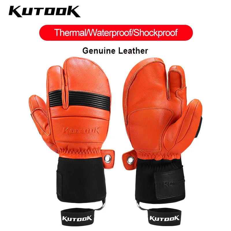 Kutook зимние лыжные перчатки