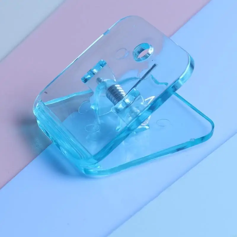 Y5lb 100pcs clear paper clamp квадратный