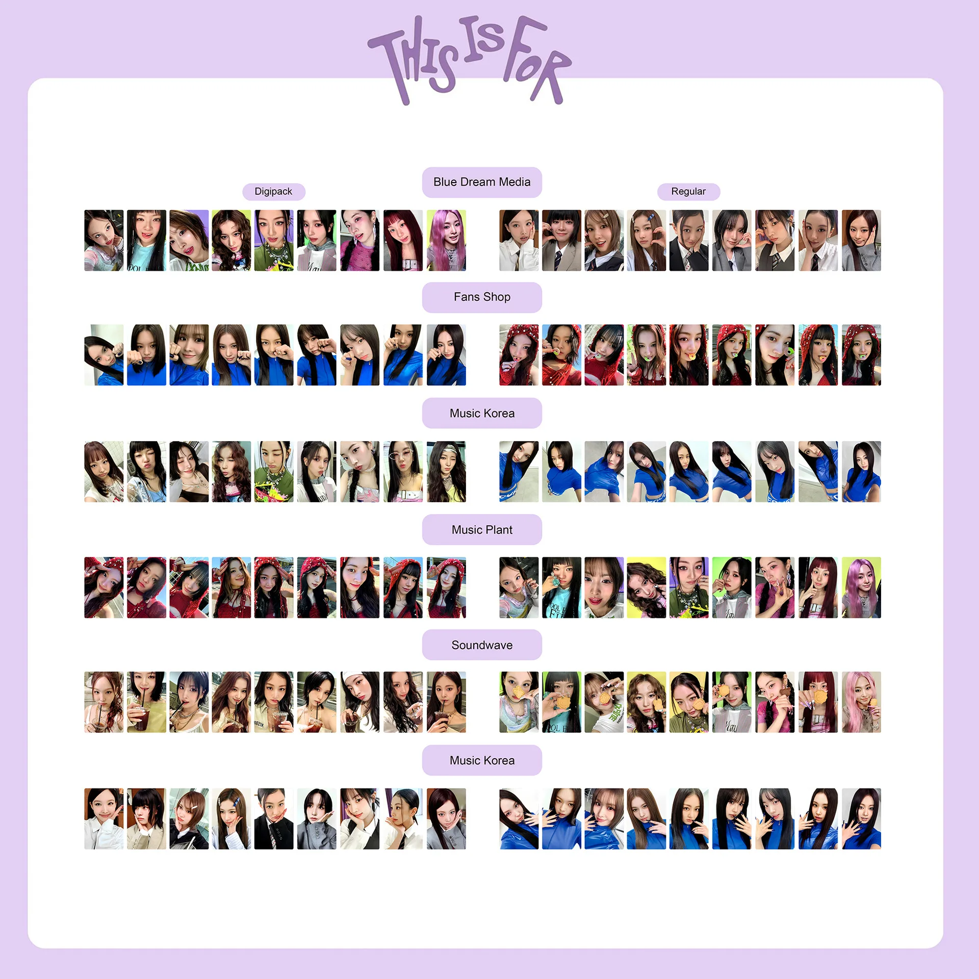 Kpop idols regular fourth edition