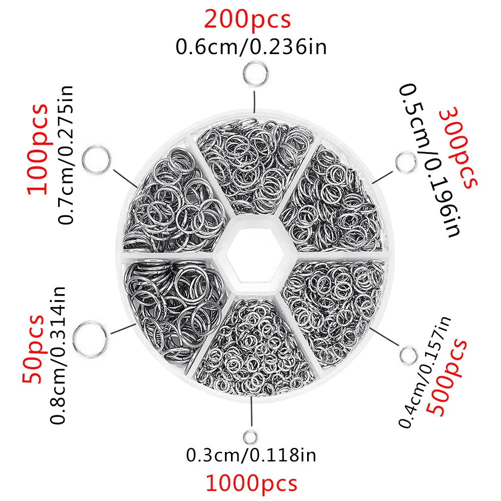 Кольца для прыжков из нержавеющей стали и разрезные кольца - Фотография_6