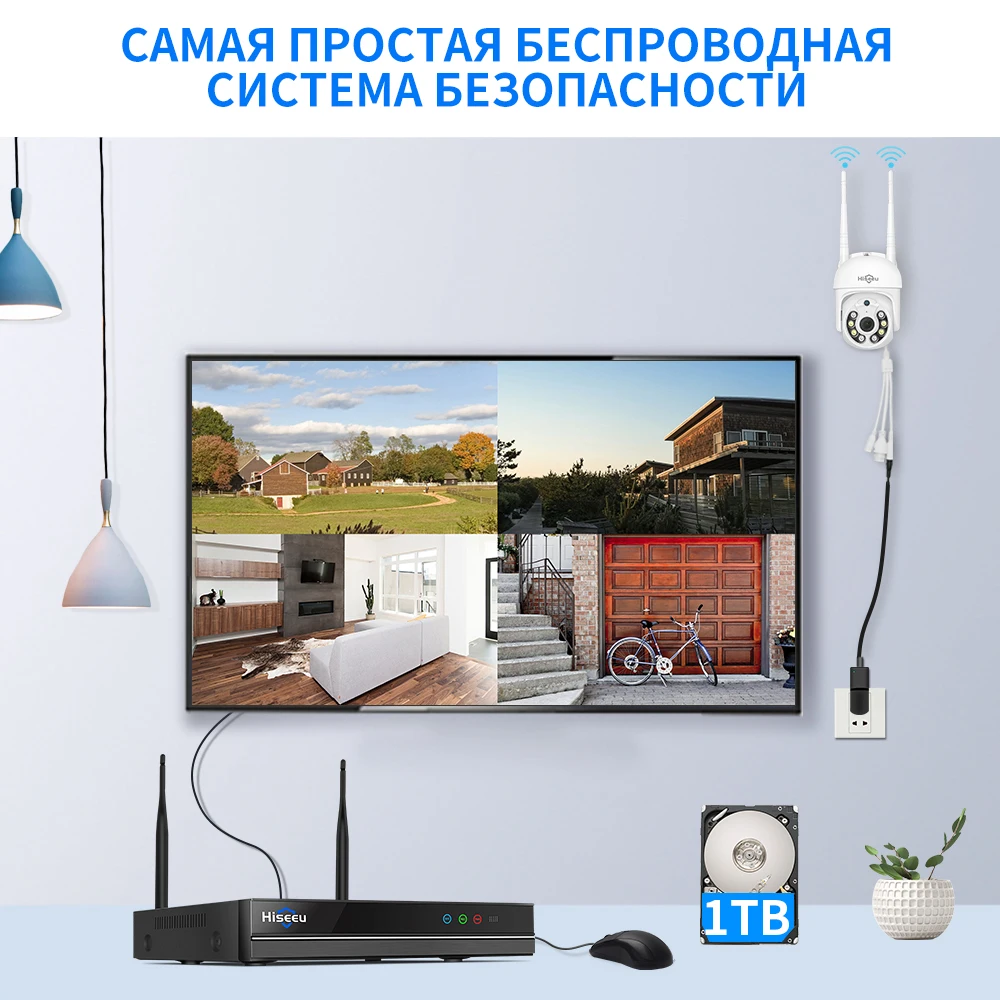 16-канальный беспроводной nvr ptz - Фотография_6