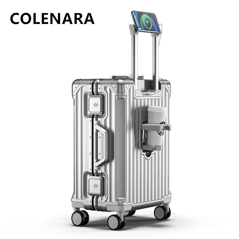 Colenara 24 "26 дюймов большой емкости для багажа с алюминиевой рамой - Фотография_2