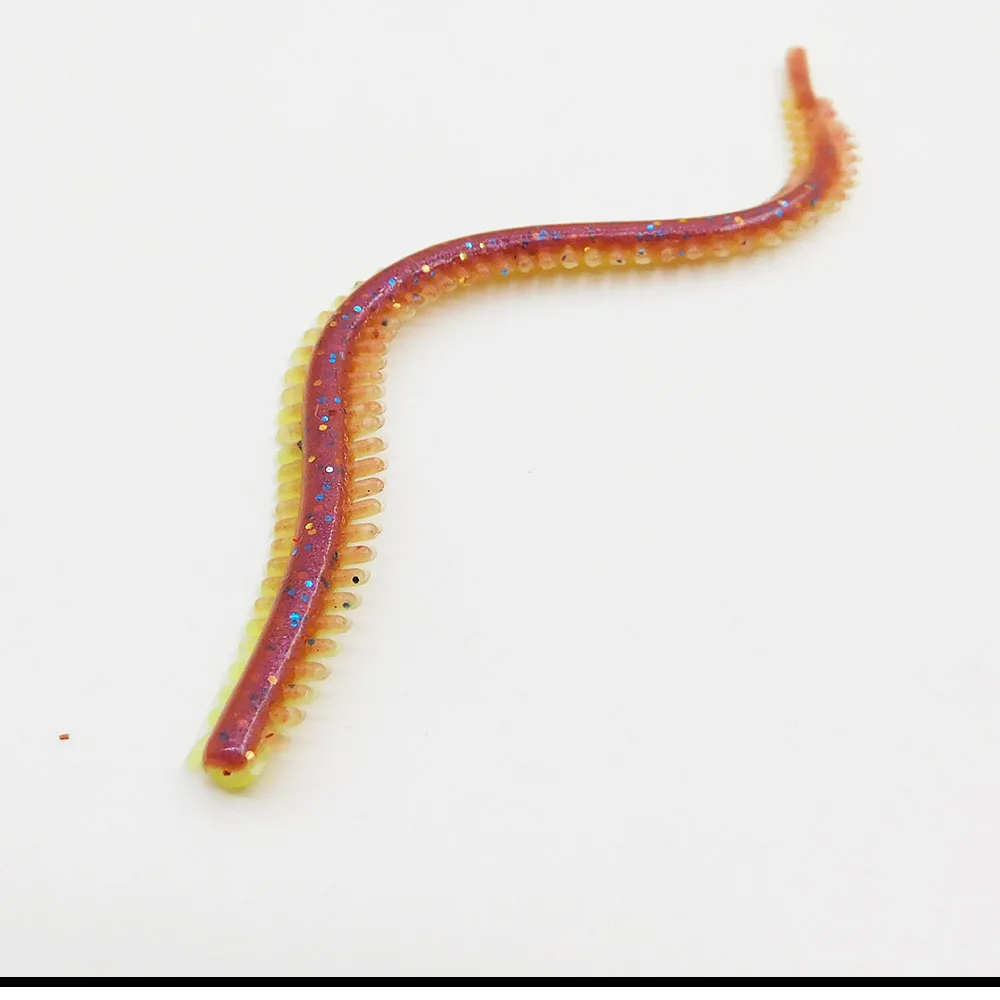 Рыболовная приманка esfishing scolopendra soft worm 95 мм - Фотография_6