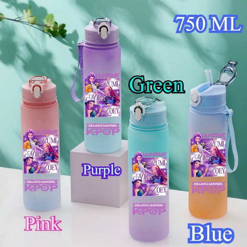 750ml kpop demon hunters gradient - Фотография_2