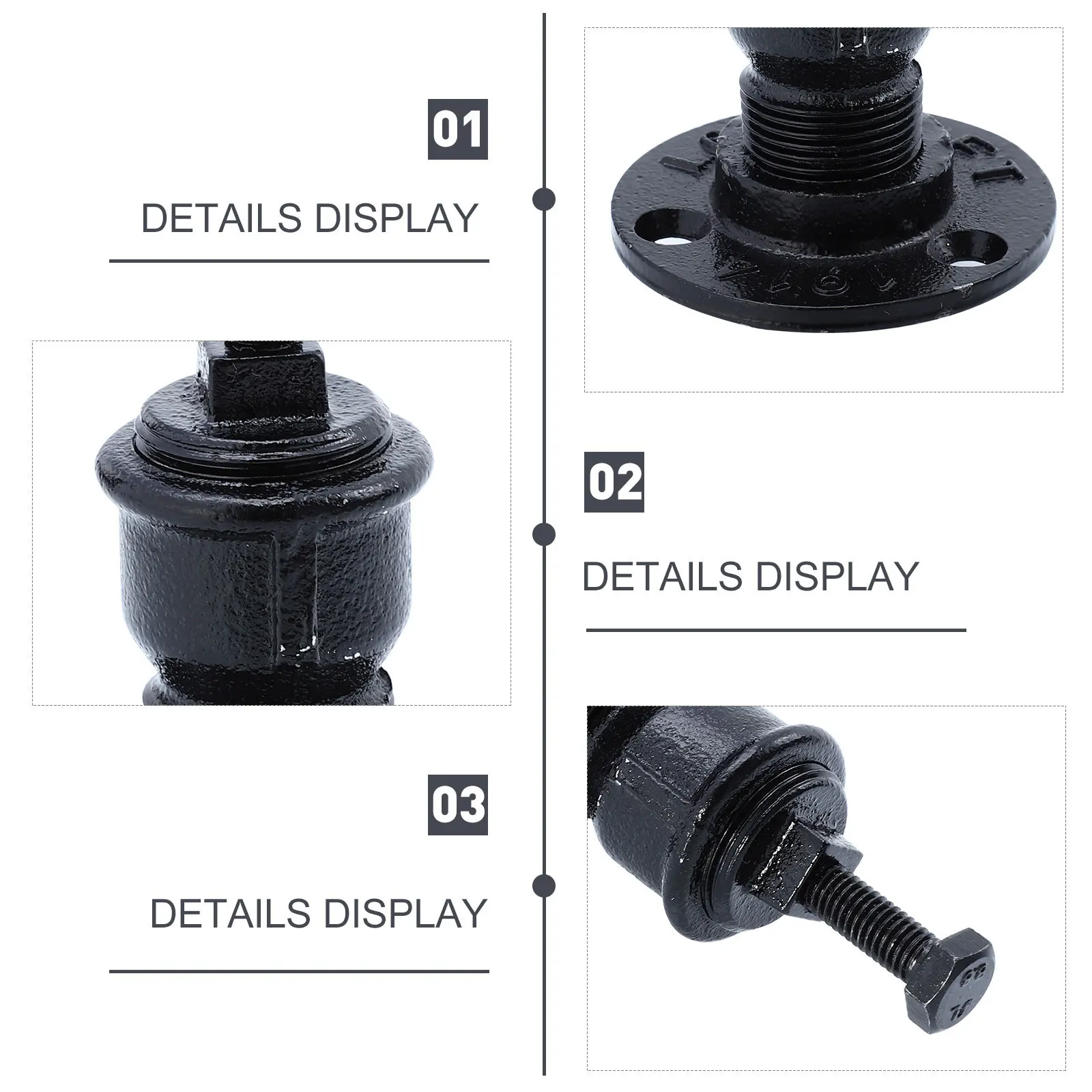 Для перил, настенное крепление