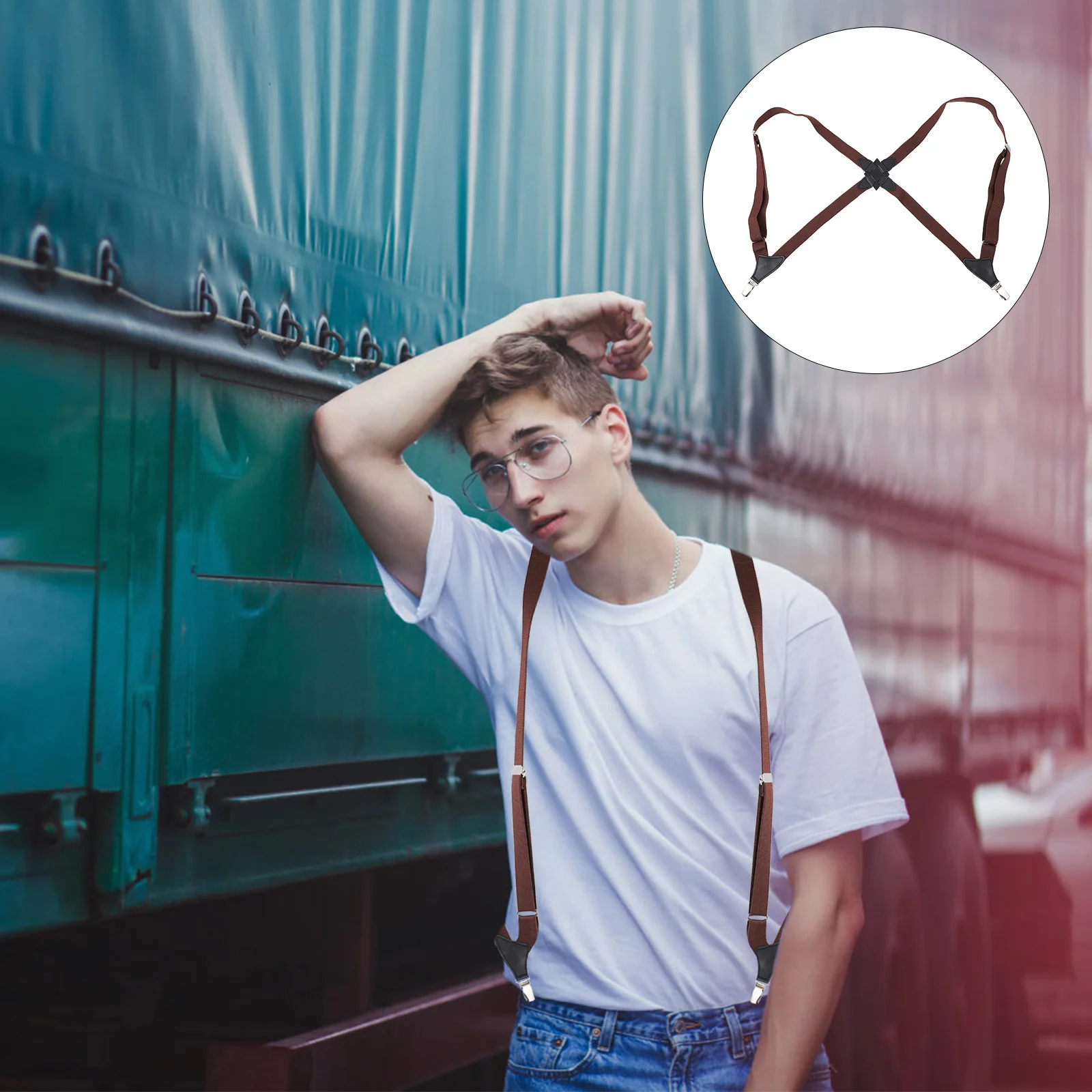 Эластичные подтяжки из полиэстера - Фотография_2