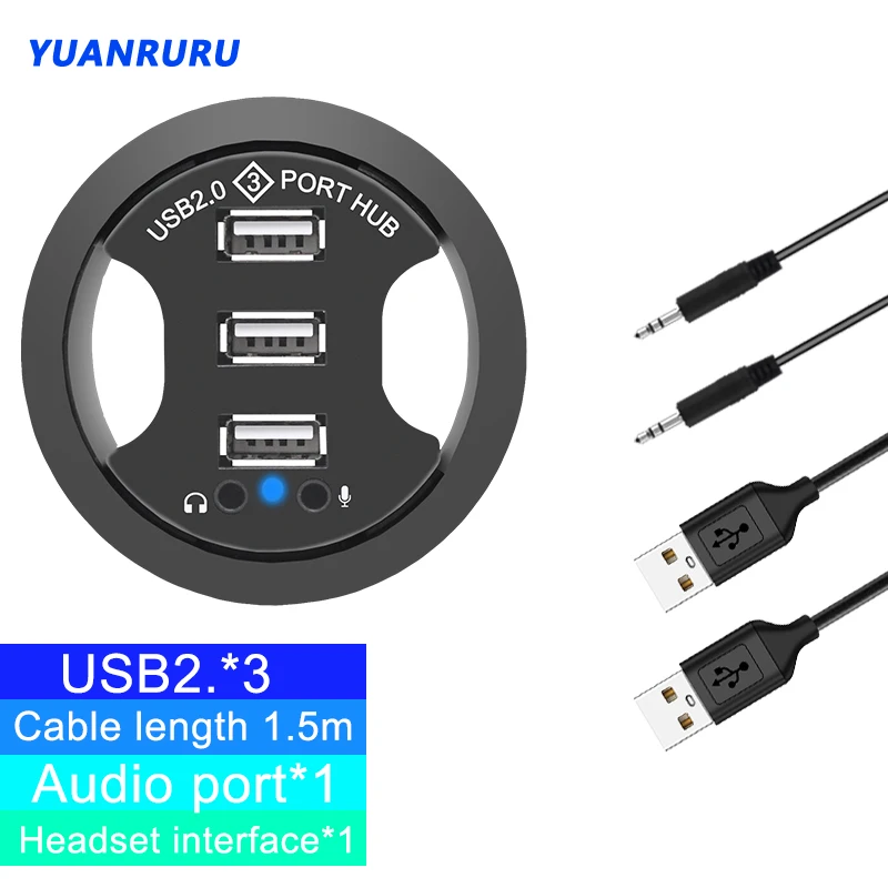 Usb-хаб usb 2,0 настольный втулка usb 2 - Фотография_4