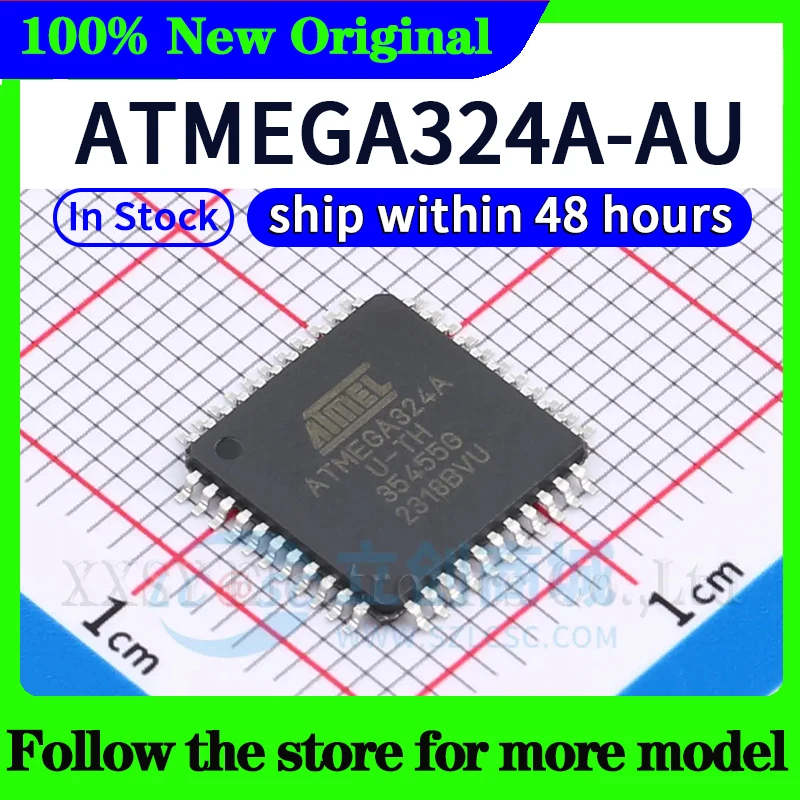 Atmega324p-20au atmega32l-8au atmega324a-au - Фотография_4