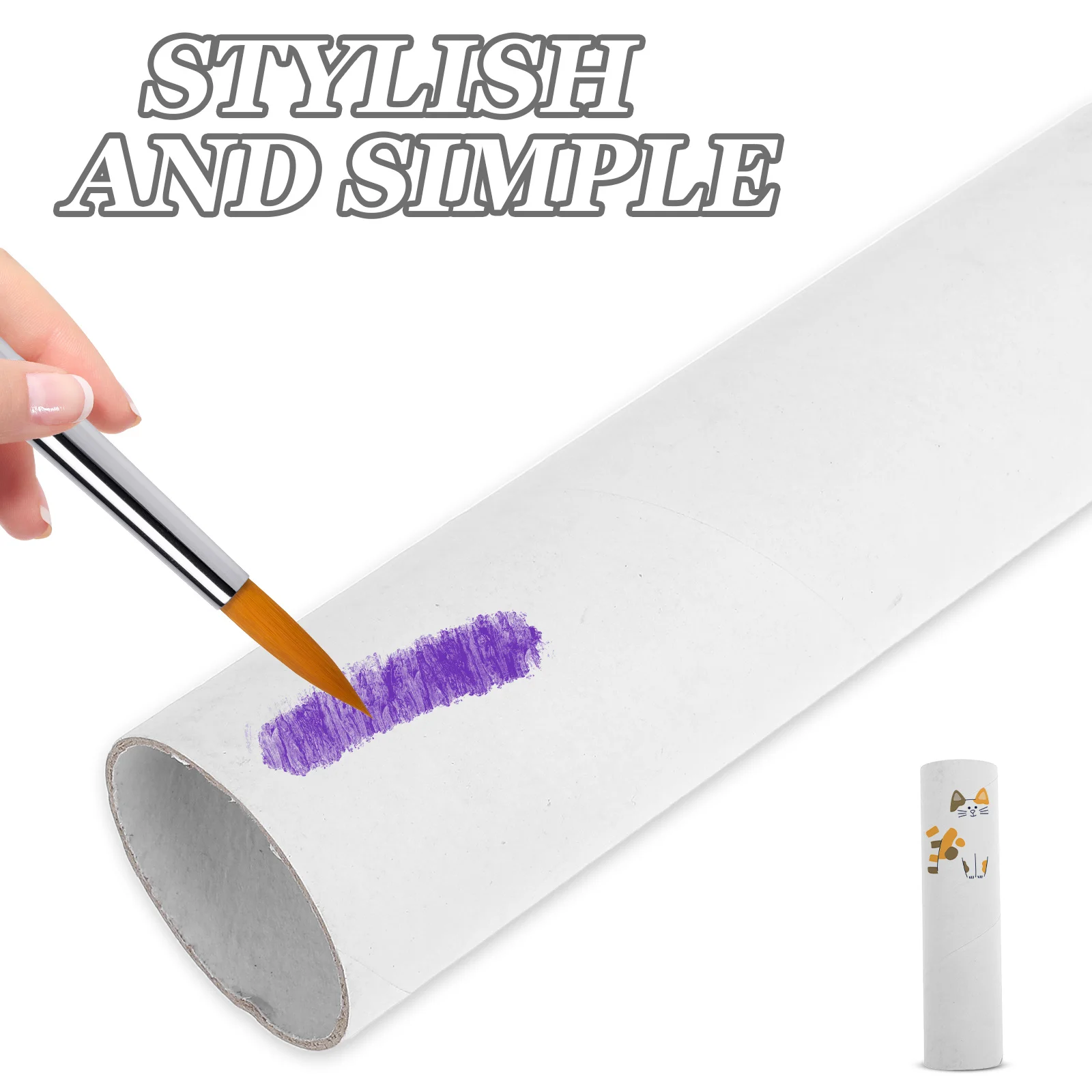 Тюбики из крафт-бумаги - Фотография_5