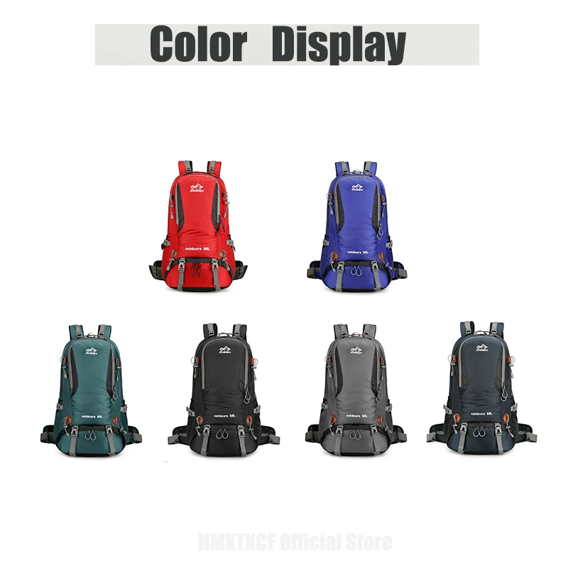 50л нейлоновый рюкзак для кемпинга - Фотография_2